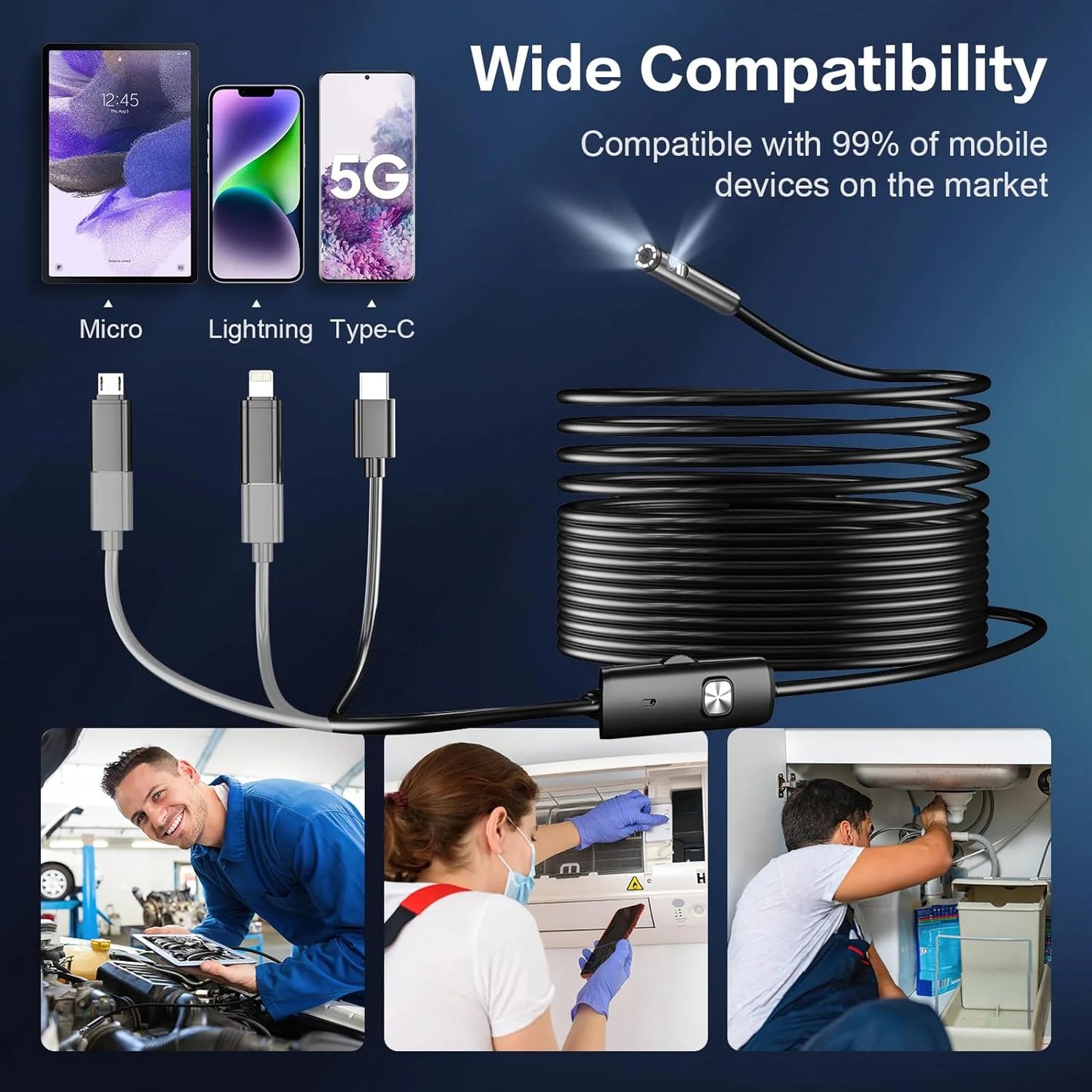8mm 1080P Endoscope