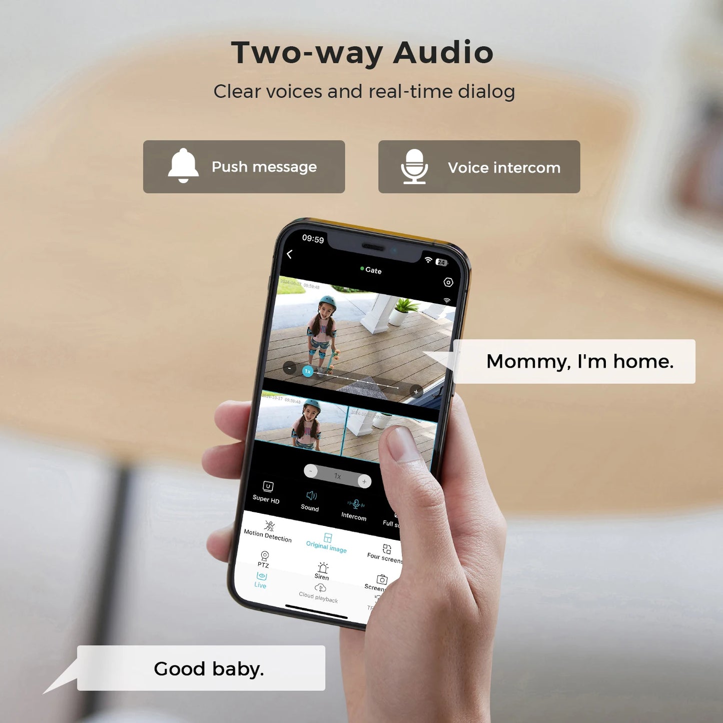 15MP 10K PTZ Wifi Camera Four Lens
