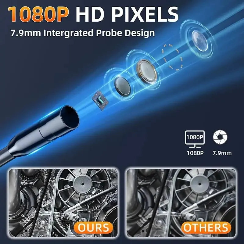 Industrial Endoscope Camera 8mm HD1080P