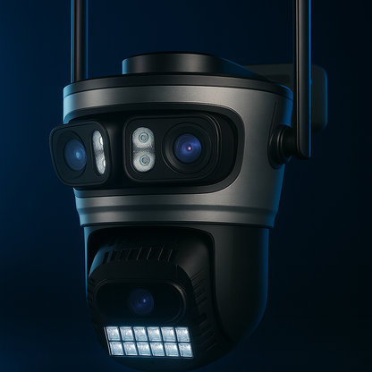 15MP 10K PTZ Wifi Camera Four Lens